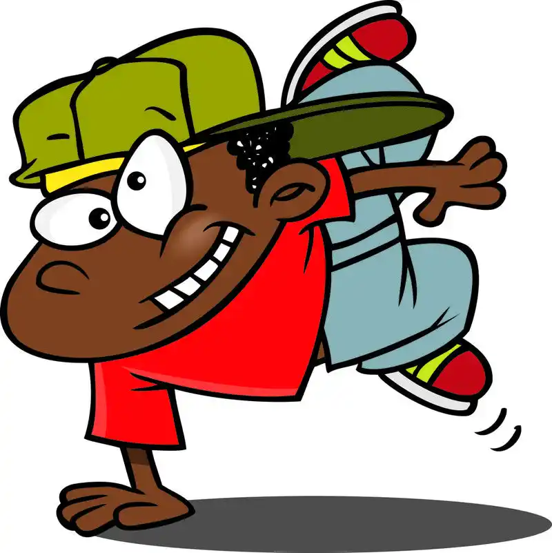 卡通霹雳舞者,卡通霹雳舞者