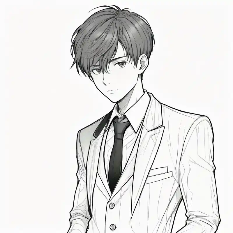 商务风西装革履头像👔💼 男生穿上西装,瞬间变得成熟稳重!