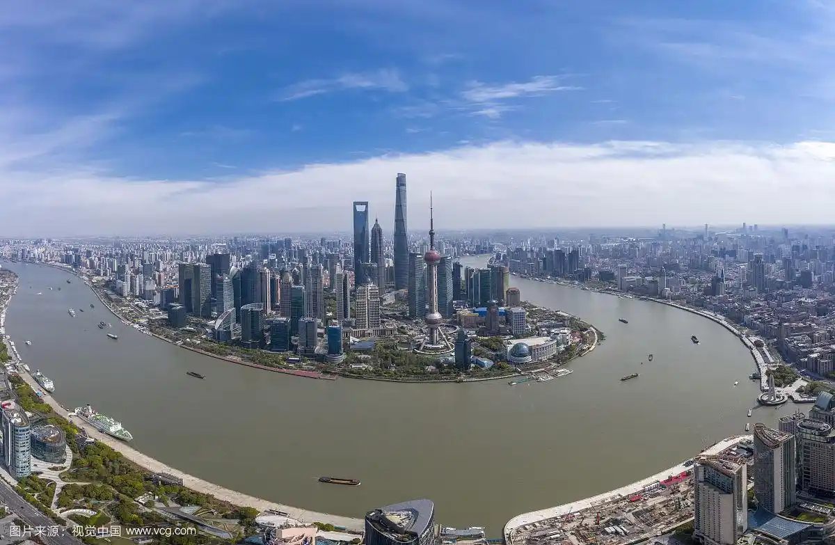 上海风光--陆家嘴全景图