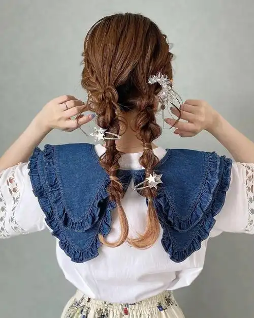 mana发型作品#笔记灵感  #春夏清爽感编发  #短发编发造型  #日常编发