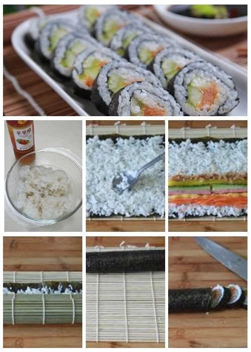 寿司--家里简单做法