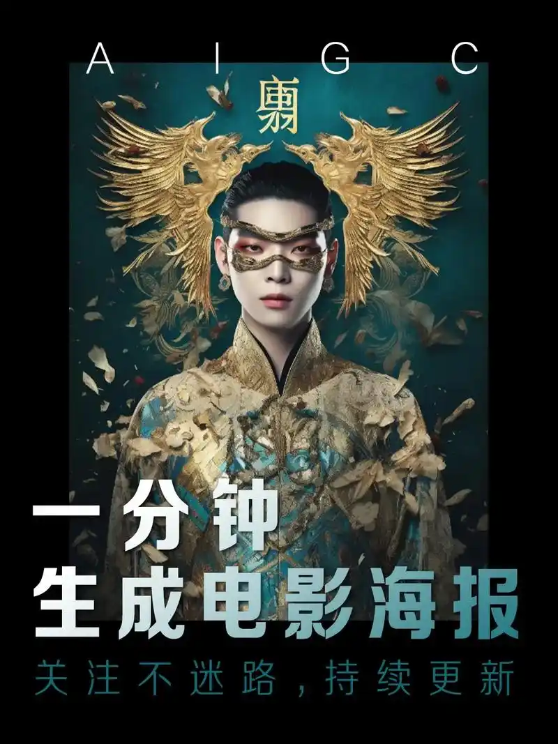 一分钟生成的电影海报太夸张了