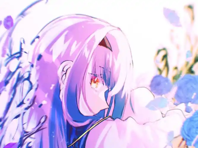 【fgo】ai妖兰——ハルジオン(春紫菀) 「在某天重新牵住两人的双手吧