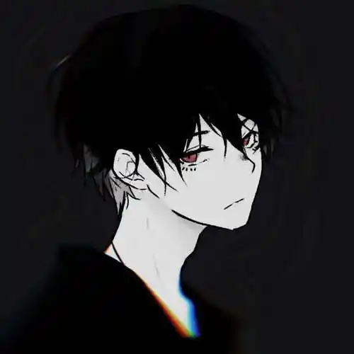 头像‖超酷的黑暗系男头 - 绿色下载站