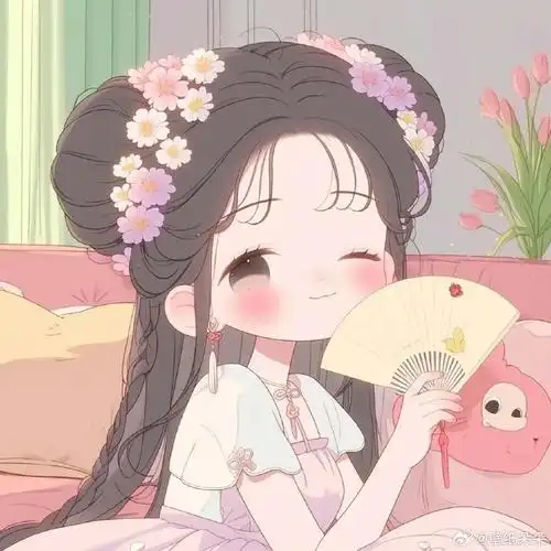 可爱国风系列少女头像