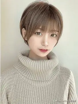本季短发女生推荐小脸短发发型