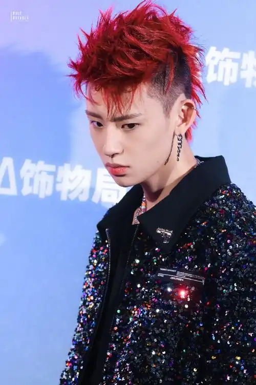 小鬼代言ba饰物局#小鬼王琳凯今晚活动饭拍~红发造型绝绝子!