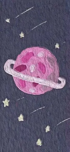 可爱卡通油画壁纸