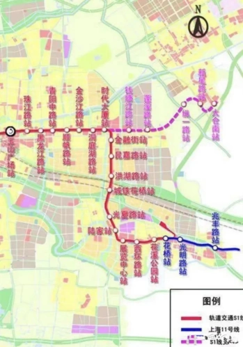 但是很快会被补齐,苏州s1支线太仓段,上海11号线嘉定北延伸段,嘉闵线