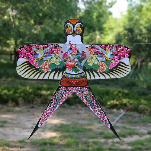 礼品潍坊传统竹子骨架风筝瘦长钻天沙燕 可用于古装摄影道具装饰