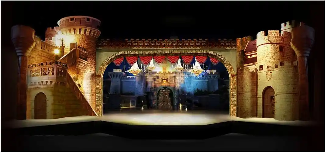 成都欢乐谷儿童剧场舞台舞美设计