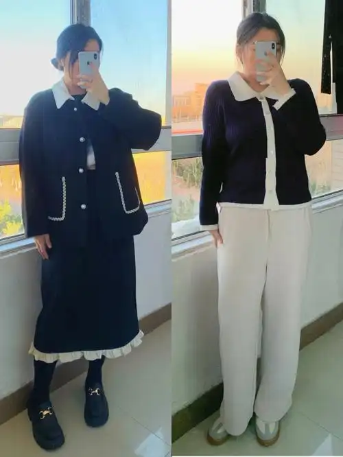 172cm150斤秋冬温柔气质风穿搭真的保暖