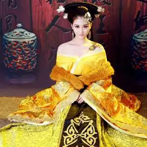唐朝新款古装妩媚影楼写真主题皇后贵妃服装媚妆舞台演出服饰均码