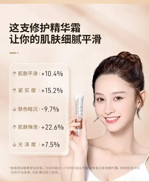 碧素堂肌肤平滑修护精华霜20g保湿滋润皮肤粗糙面霜女士男士专用