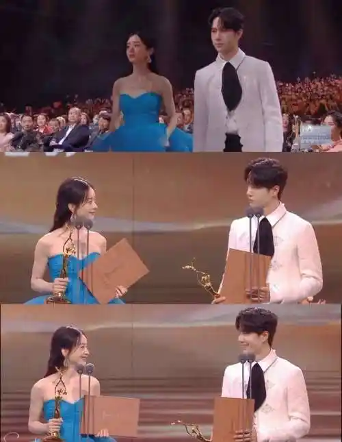 《有翡》成最大赢家!赵丽颖王一博同框领奖,私下关系十分有爱