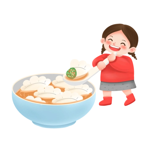 吃饺子图片大全
