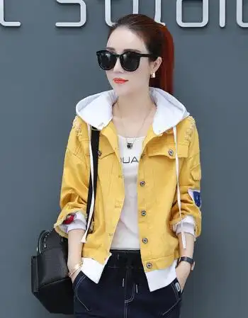 2018秋季新款女装韩版休闲夹克外套女春秋学生短款牛仔外衣上衣服