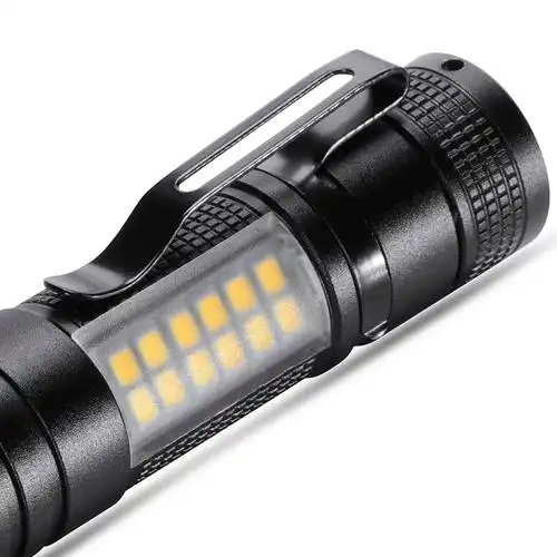 无电池,无充电器) x255强光手电筒可充电五号电池小巧便携学生超亮