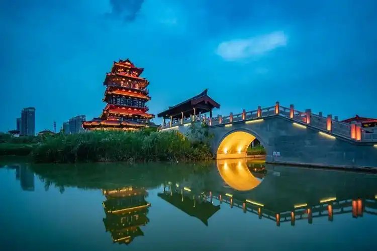 江苏省宿迁市,项王故里魁星楼 来源:视觉中国