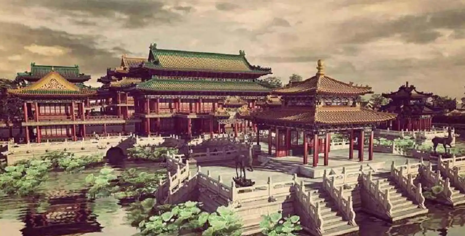 圆明园被毁前照片复原曾在英国展出每一张都美到让人落泪