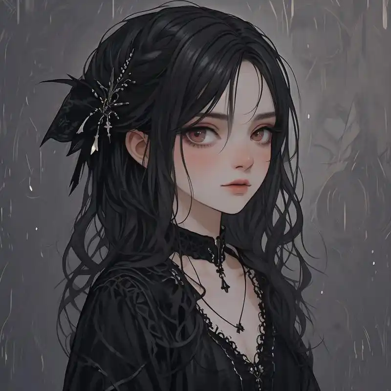 94黑暗系女生头像精选94