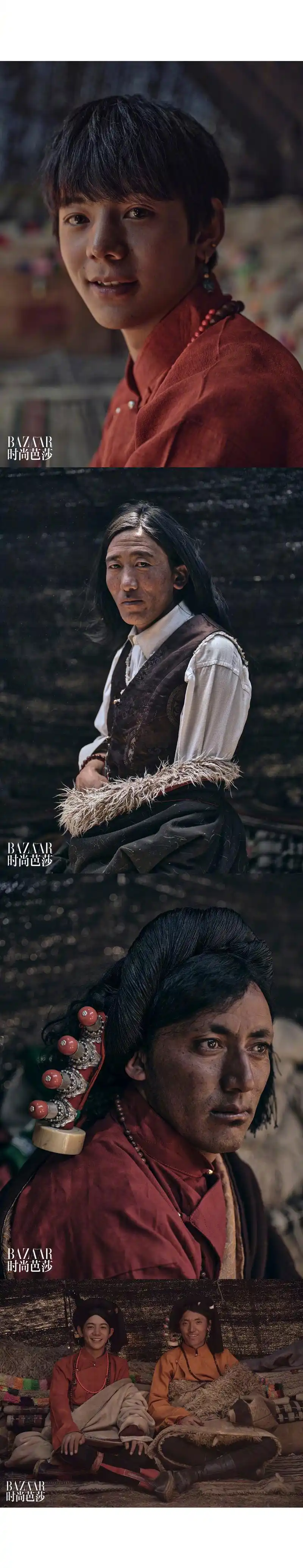 上游时尚时尚芭莎八月刊别册丁真回家记录甜野少年最自在纯真的模样