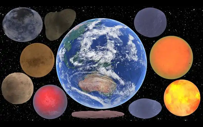 迄今为止人类发现的10颗最小的系外行星类行星天体