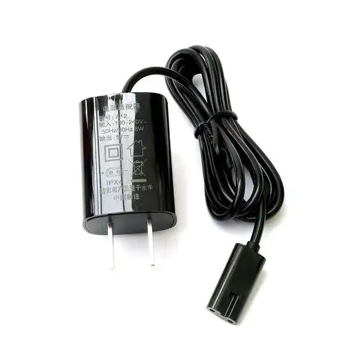 适用飞科剃须刀充电器fs373fs872339车载usb剃须刀