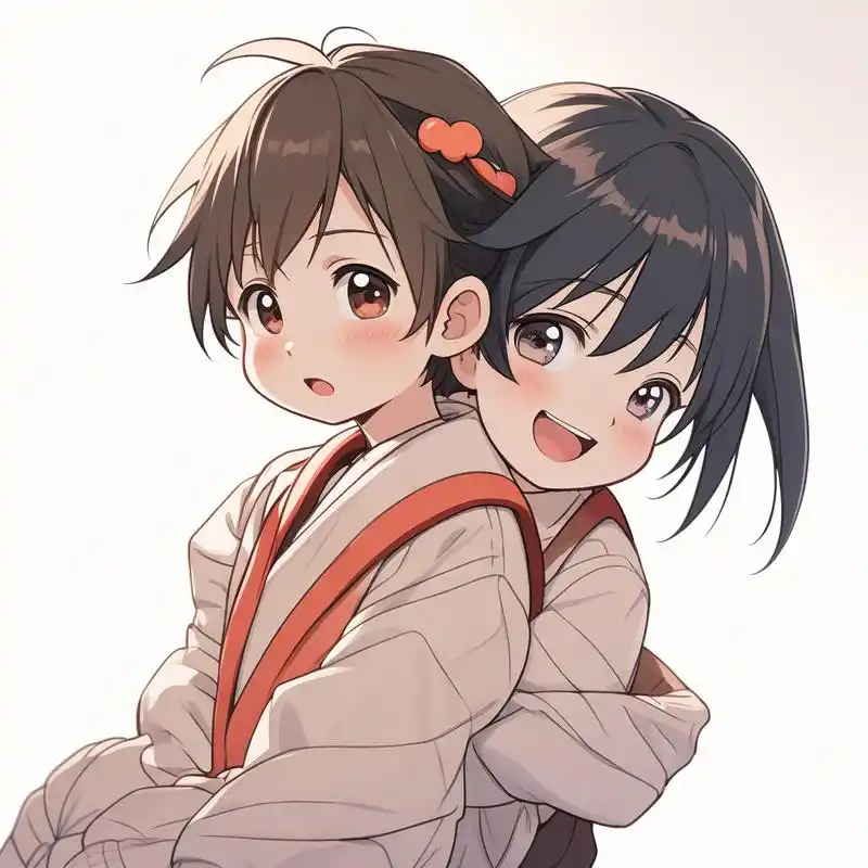 分享一组兄妹头像91