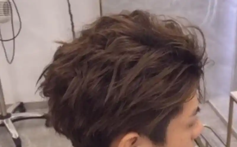 男生发型最火蝴蝶烫文艺青年必备