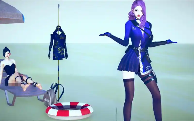 [cfmmd]蝴蝶:云悠悠,跳完这个就去游泳吧,未满18严禁入内