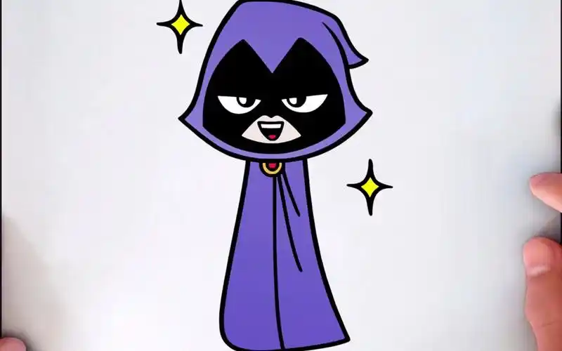 【简笔画】教你一步一步画巫师~超级简单的绘画,一看就会!