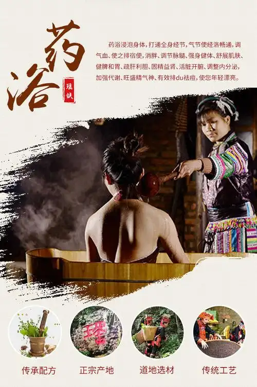 正品瑶浴泡澡药包瑶族养生药浴月子发汗美容院泡浴包男女熏蒸包