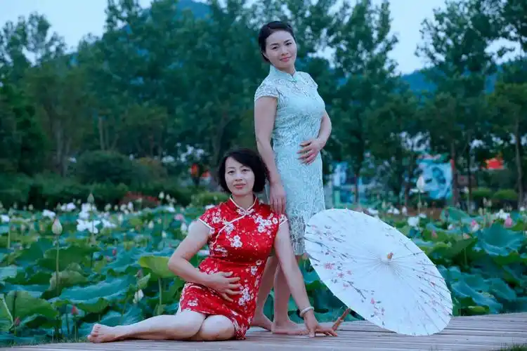 《旗袍风韵◎优雅女子》 - 美篇