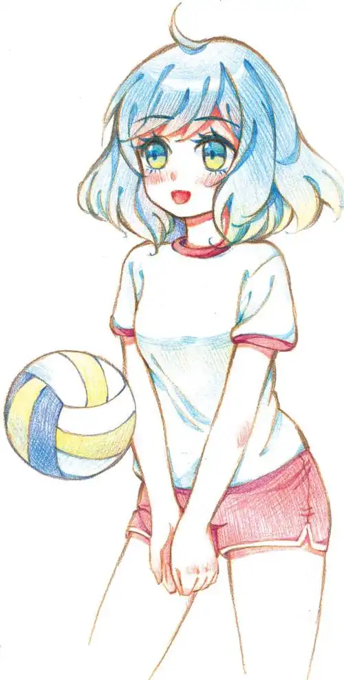 超简单彩漫绘:用色铅笔,马克笔,水彩画动漫美少女最新章节_涂涂猫著