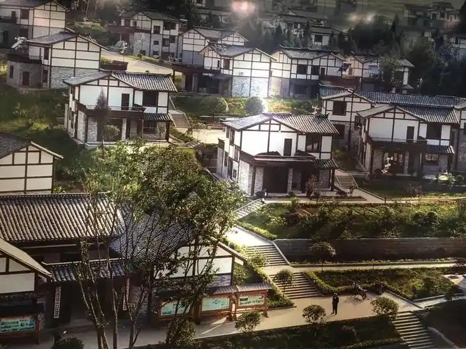 新农村建设一角.