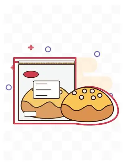 一对面包设计素材免费下载_一对面包设计图片-千图网平面设计