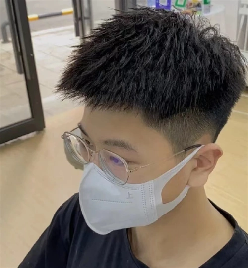 韩式男生短烫发 帅气时尚锡纸烫_男生烫发 - 美发站