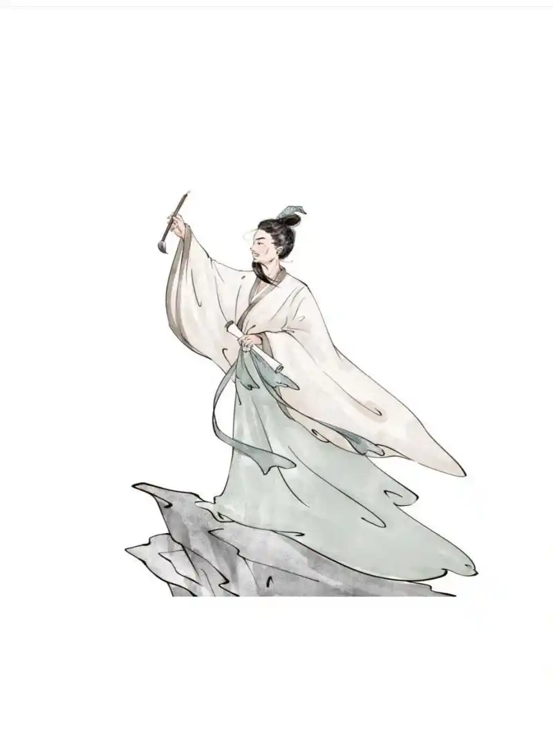 国风插画|屈原人物免扣素材 端午节快到了(2977667729)77