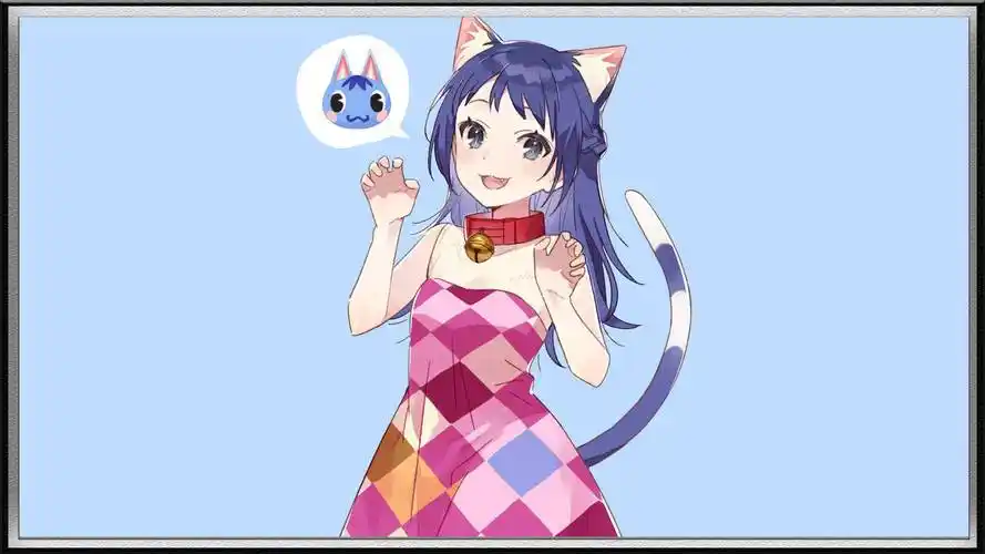 动物动漫拟人化萌味十足猫头鹰楚楚动人西施犬化身软萌妹子