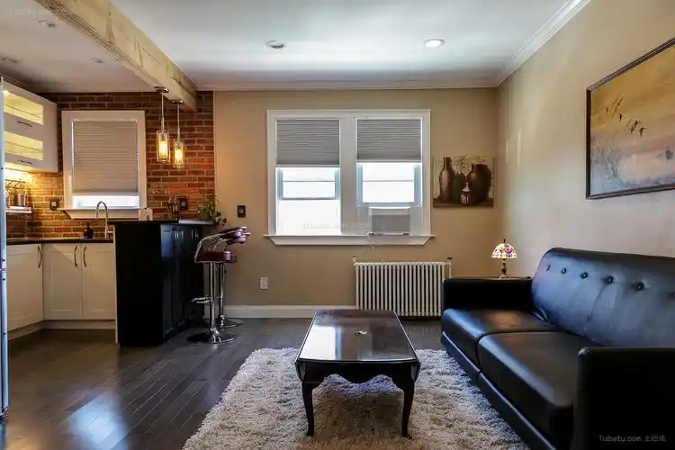 清爽50平米小房子效果图-土巴兔装修效果图