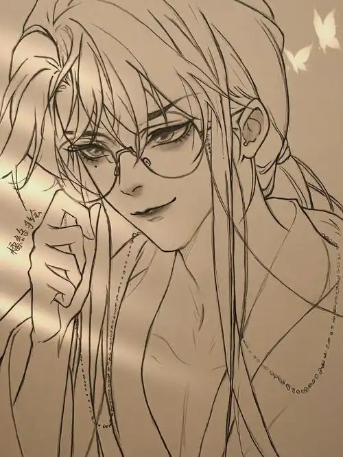 滕瑞雨  #不健全关系  #绘画  #临摹  #绘画过程  "拥有极度抑郁和