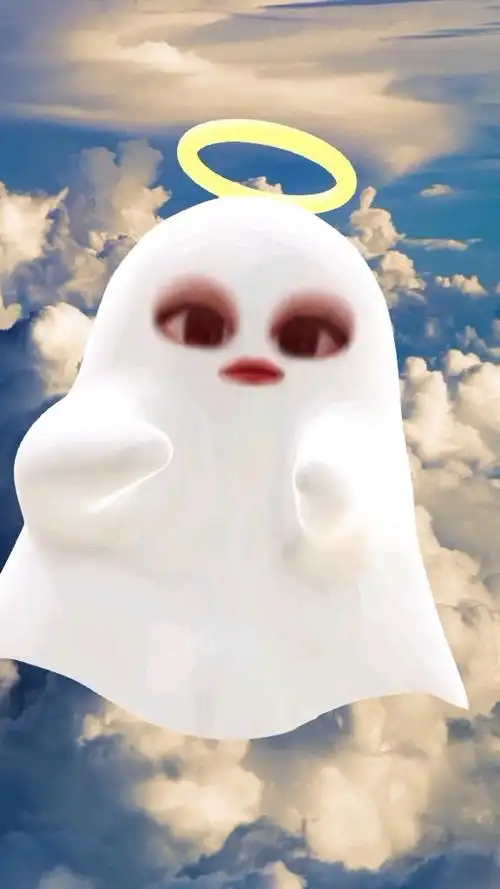 嘻嘻嘻,可爱小幽灵