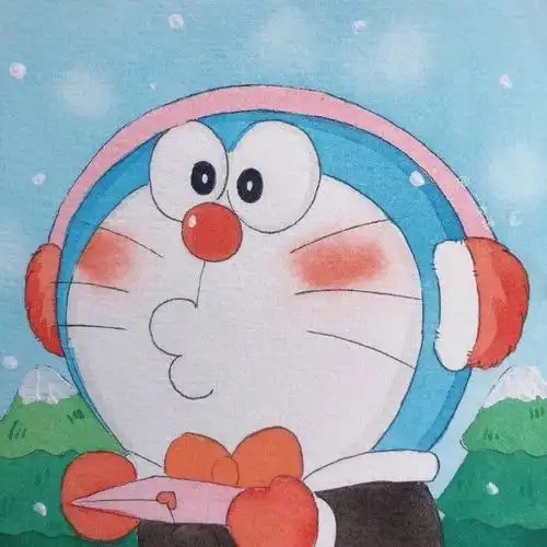 哆啦a梦情侣头像