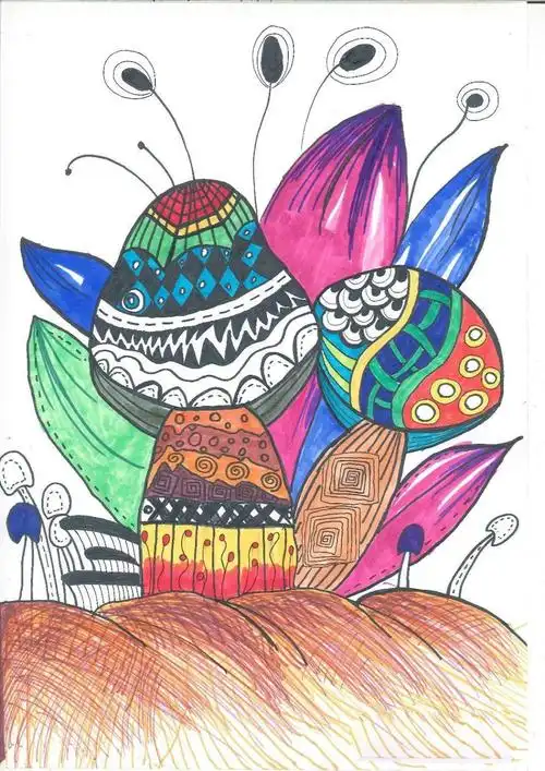 陈宝潼(7岁)——《惬意的周末》