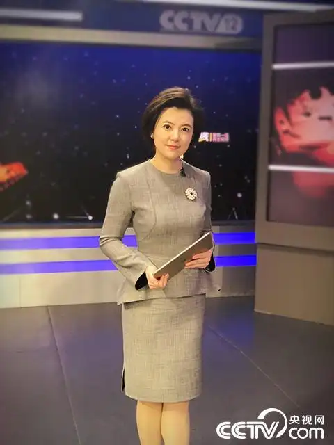 中央电视台社会与法频道主持人路晨高清图集