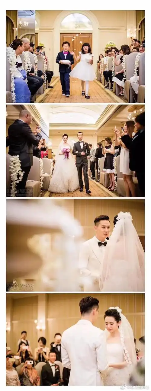 戚薇李承铉的婚礼照片嗯