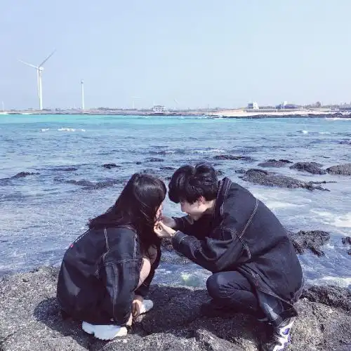 毕生有幸与珺同行成熟情侣头像潮流一对