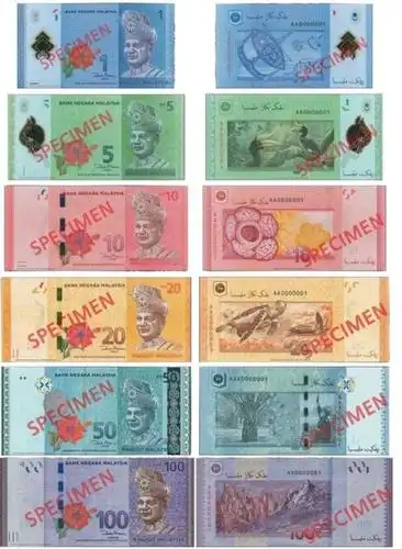 马来西亚币有一张20000的吗?