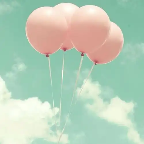 粉色气球头像